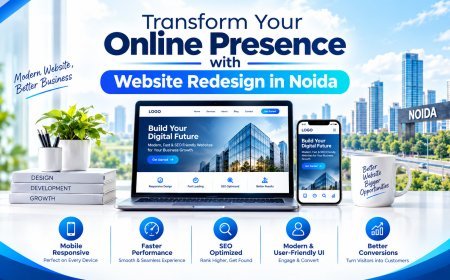 Transform Your Online Presence with Website Redesign in Noida