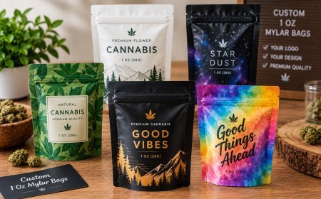 Why Custom 1 Oz Mylar Bags Are Essential