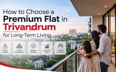 How to Choose a Premium Flat in Trivandrum for Long-Term Living