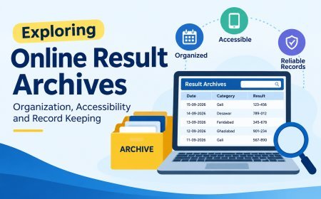 Exploring Online Result Archives: Organization, Accessibility and Record Keeping