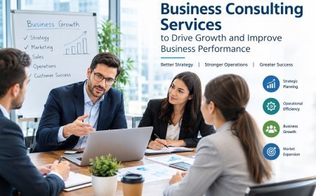 Business Consulting Services to Drive Growth and Improve Business Performance