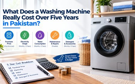 What Does a Washing Machine Really Cost Over Five Years in Pakistan?