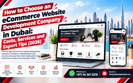 How to Choose an eCommerce Website Development Company in Dubai: Costs, Services and Expert Tips (2026)