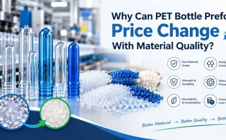 Why Can PET Bottle Preform Price Change With Material Quality