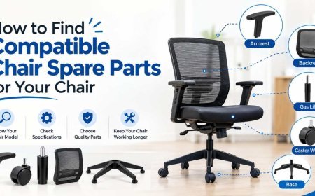 How to Find Compatible Chair Spare Parts for Your Chair