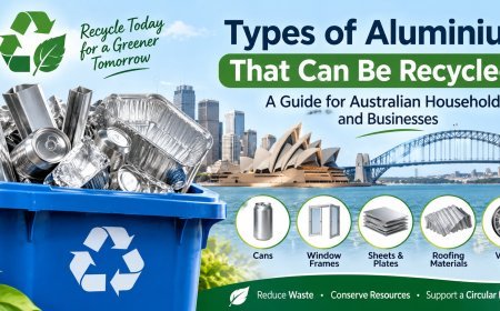 What Types of Aluminium Can Be Recycled? A Guide for Australian Households and Businesses