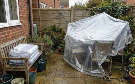 Clear tarpaulins for outdoor protection are compared.