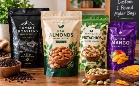 Why You Should Choose Custom 1 Pound Mylar Bags For Your Business