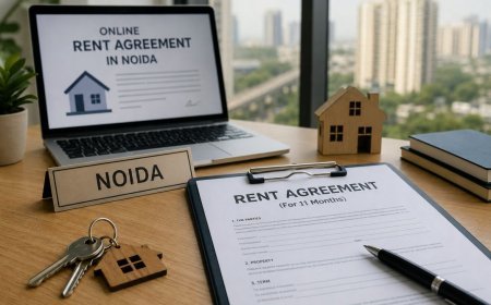Online Rent Agreement in Noida for 11 Months