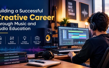 Building a Successful Creative Career Through Music and Audio Education
