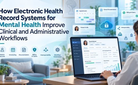 How Electronic Health Record Systems for Mental Health Improve Clinical and Administrative Workflows