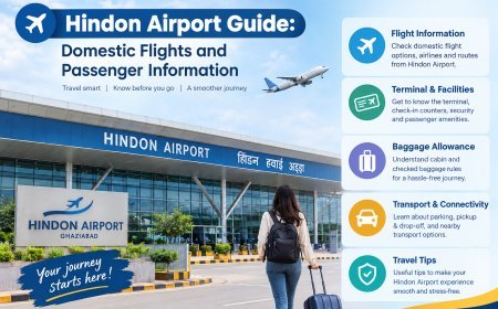 Hindon Airport Guide: Domestic Flights and Passenger Information