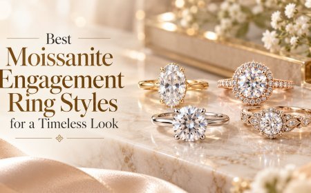 Best Moissanite Engagement Ring Styles for a Timeless Look