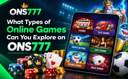 What Types of Online Games Can You Explore on ONS777
