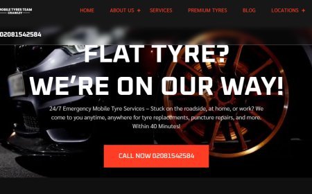 Mobile Tyre Fitting Crawley: Convenient, Reliable and Professional Tyre Services at Your Location