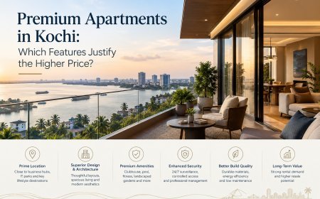 Premium Apartments in Kochi: Which Features Justify the Higher Price?