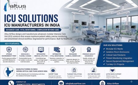 Where Can You Find Trusted ICU Manufacturers In India for Hospital Setup?