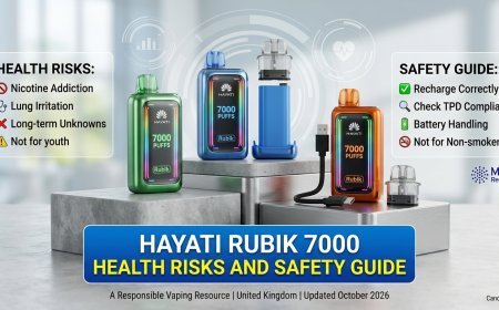Can the Hayati Rubik 7000 Affect Your Health? What Should UK Vapers Know?