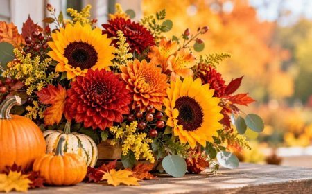 Rich Harvest Textures: Mixing Seed Pods, Eucalyptus, and Golden Flowers