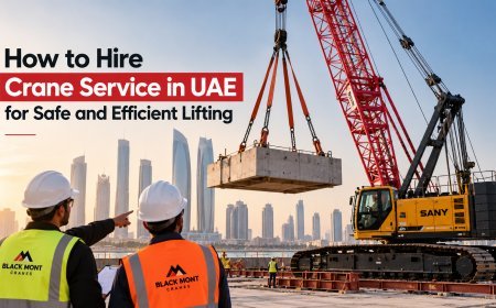 How to Hire Crane Service in UAE for Safe and Efficient Lifting