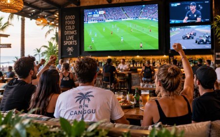 Best Sports Bar in Canggu: Where to Watch Live Sports and Enjoy Game Day
