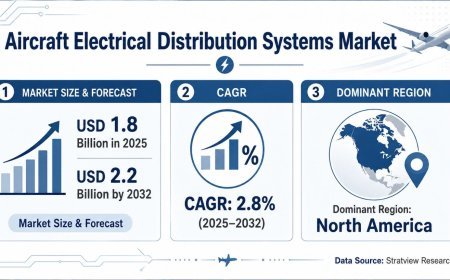 Aircraft Electrical Distribution Systems Market Share Led by Major Aerospace System Suppliers