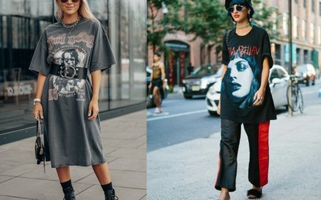 How to Wear Oversized T-Shirts in Hot Weather