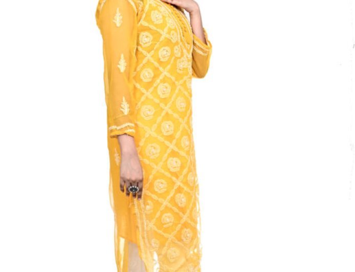 Mustard Yellow Chikankari Kurti: How to Create Elegant Ethnic Looks