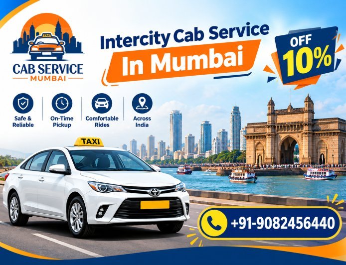 Intercity Cab Service In Mumbai – Comfortable, Safe & Convenient City-to-City Travel