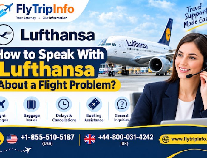 How to Speak With Lufthansa About a Flight Problem?