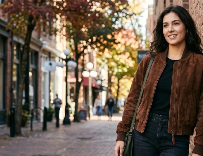 Bomber Leather Jacket for Women: A Timeless Fashion Essential
