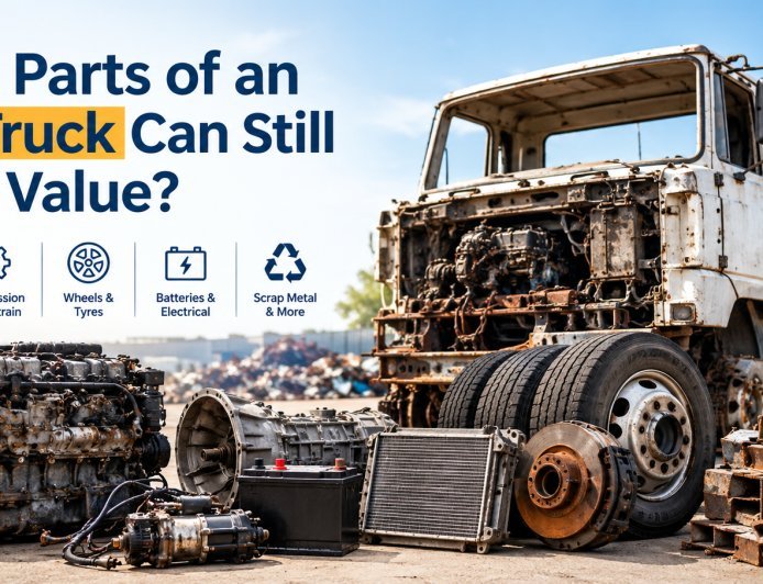 What Parts of an Old Truck Can Still Have Value?