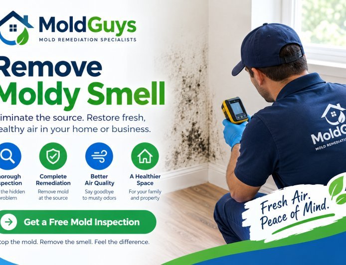 How to Remove Moldy Smell From Rooms Without Masking the Odor