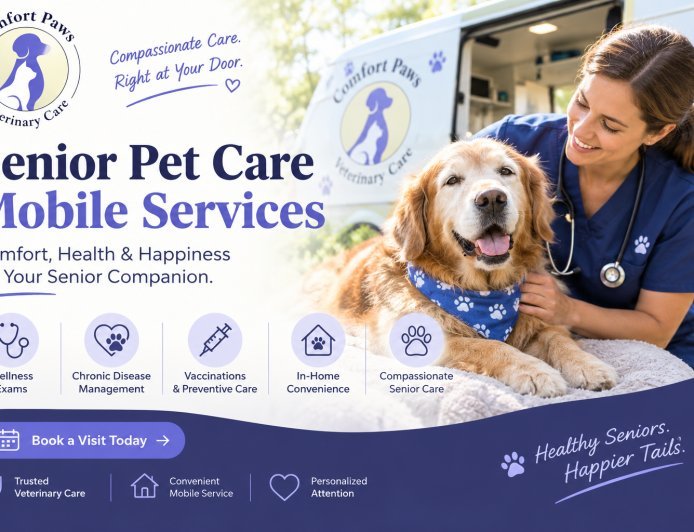 Senior Pet Care Mobile Services and Creating a Comfortable Home Care Routine