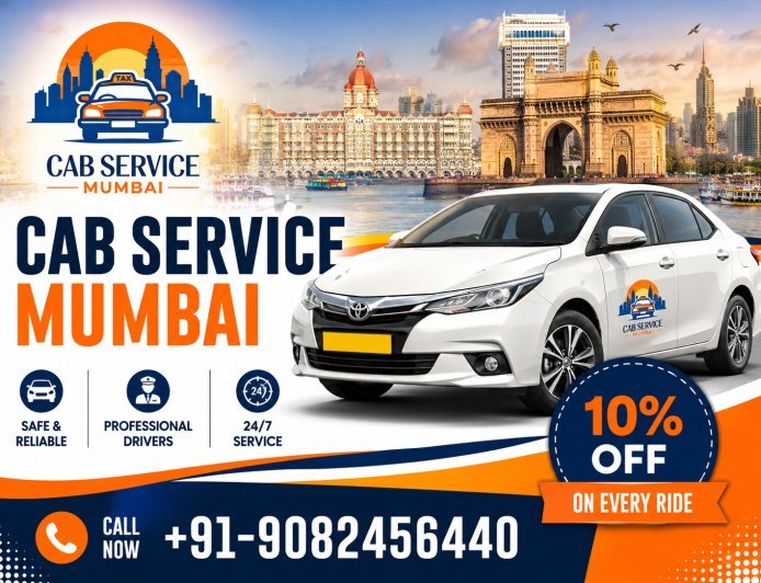 Cab Service Mumbai: Reliable Taxi Booking for Local, Airport and Outstation Travel