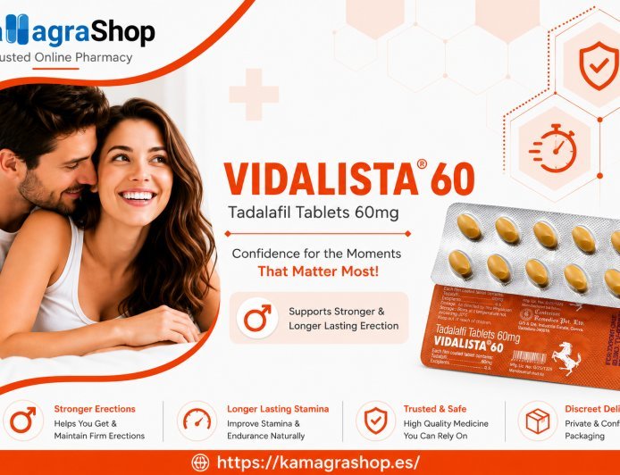 How Tadalafil 60mg Works: Complete Guide to Tadalafil for ED