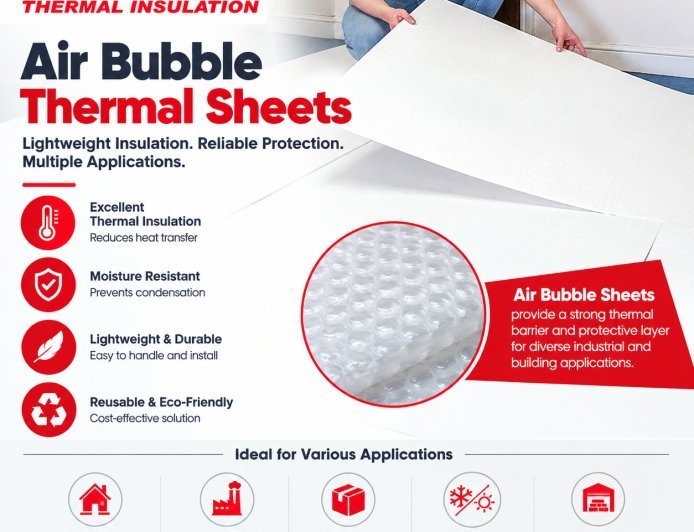 AIR BUBBLE INSULATION SHEET: A Smart Solution for Roofs and Buildings