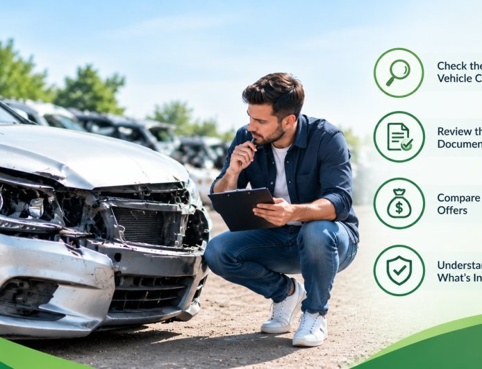 What Should You Check Before Accepting an Offer for a Damaged Car?