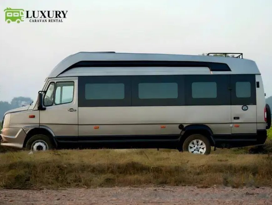 Luxury caravan for corporate trip
