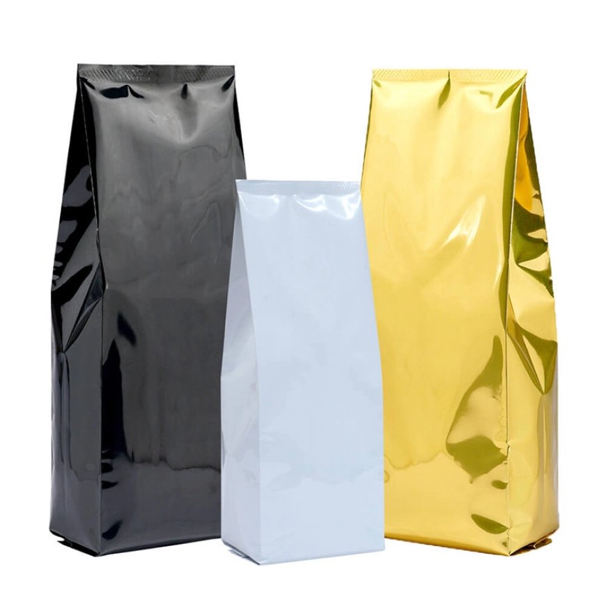 Printed Side Gusset Bags For Food Packaging