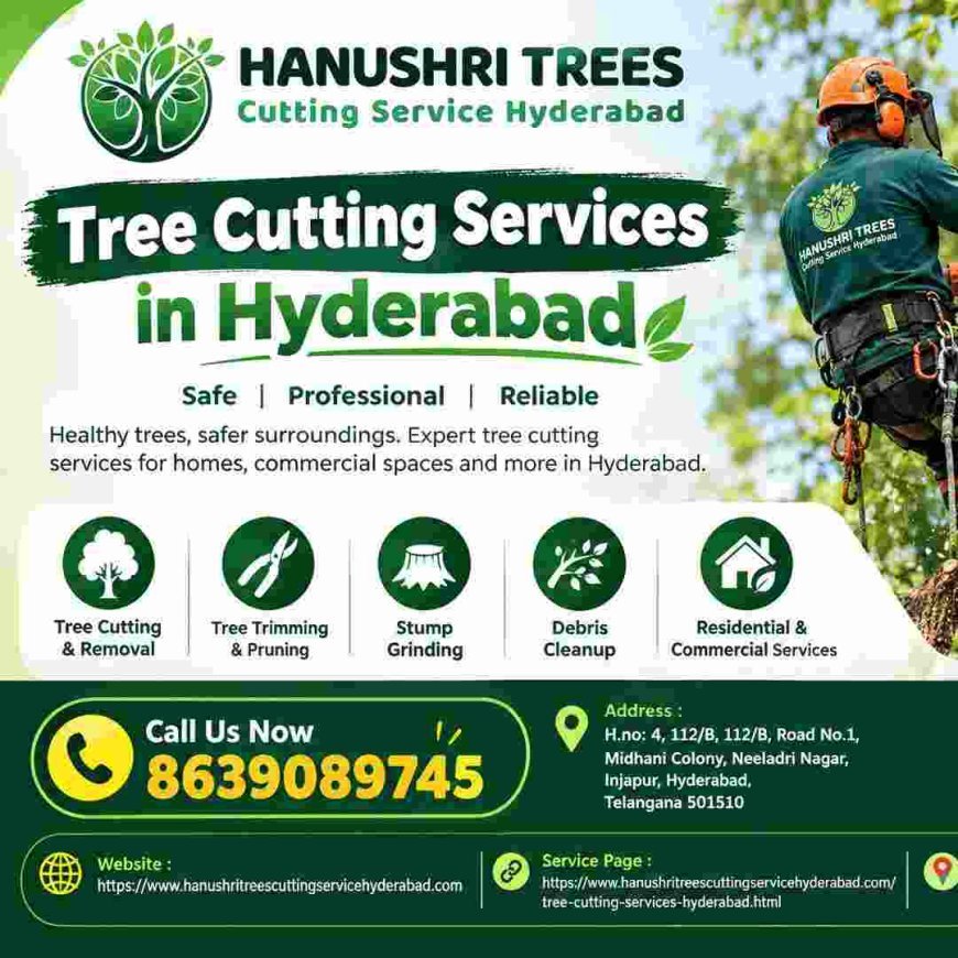 Tree Cutting Services in hyderabad