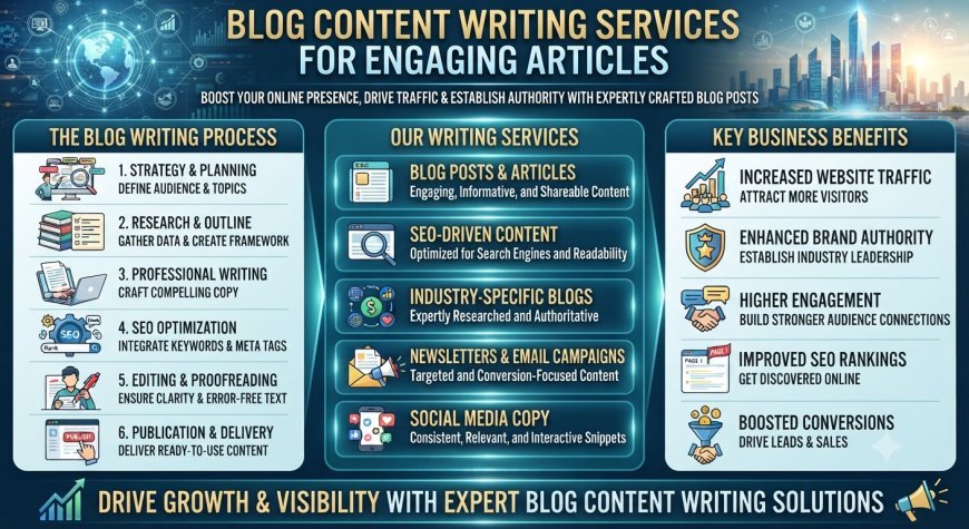 Blog Content Writing Services for Engaging Articles