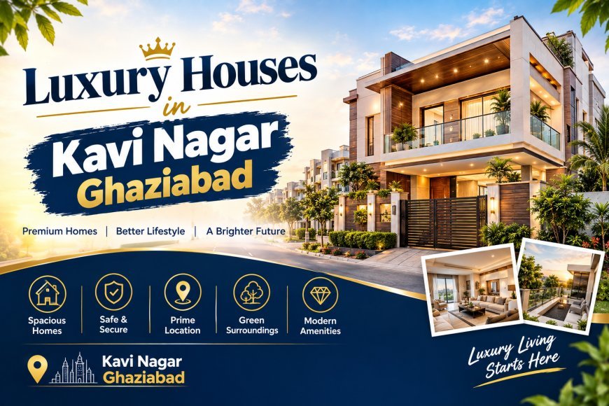 Luxury Houses in Kavi Nagar Ghaziabad for Premium Living
