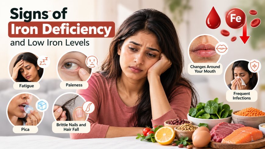 Signs of Iron Deficiency: Symptoms, Causes and What to Do