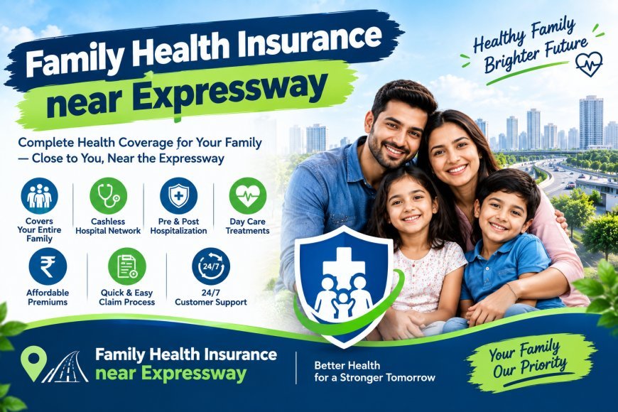 Family Health Insurance Near Expressway for Family Protection