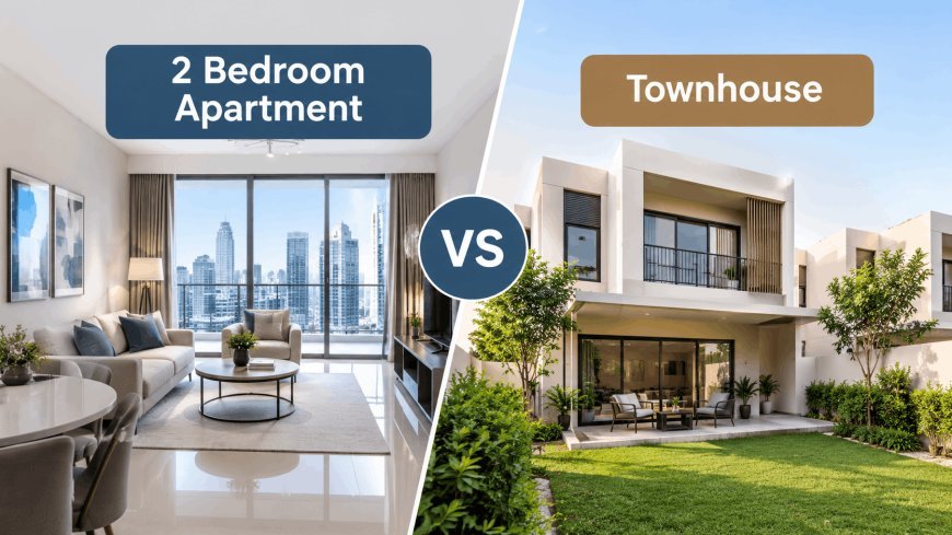 2 Bedroom Apartment vs Townhouse in Dubai: Which Suits Your Family Better?