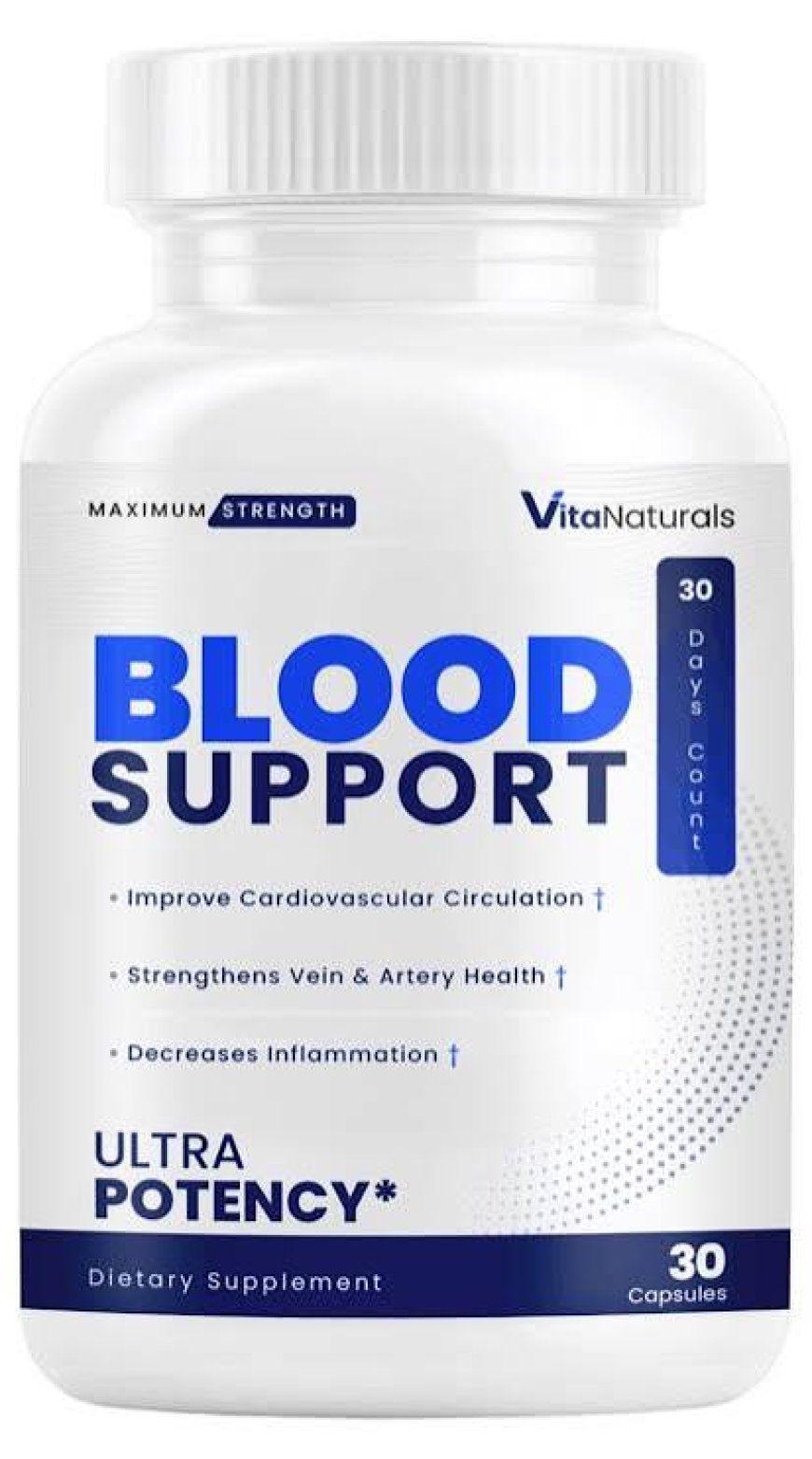 What are the benefits of Vita Naturals Blood Support Supplement?
