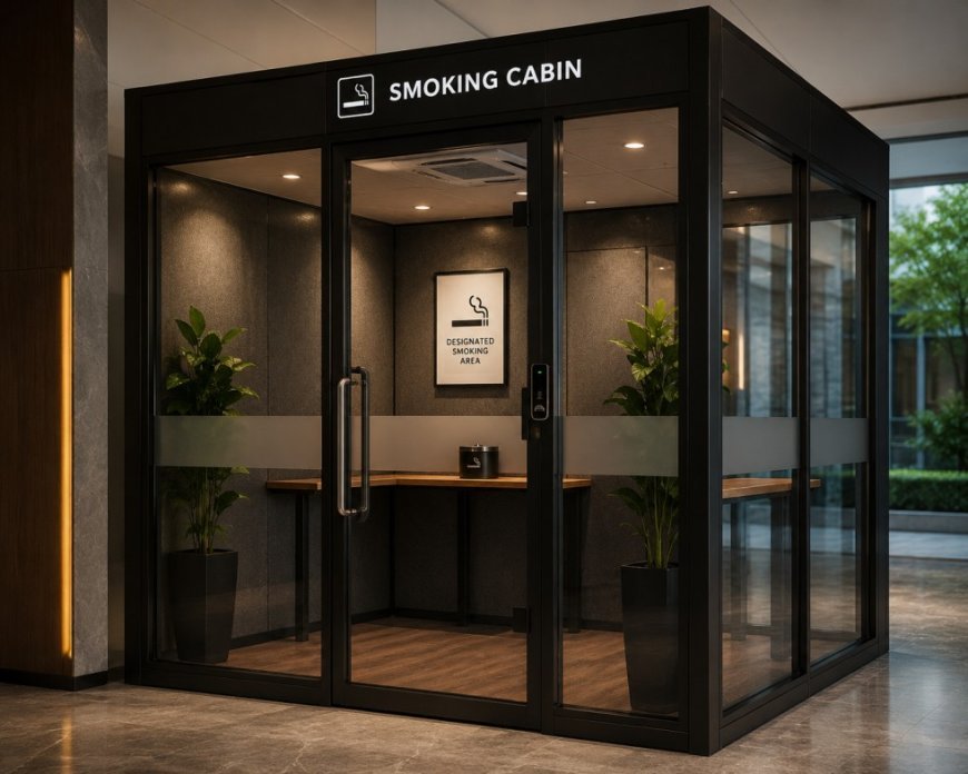 Indoor Smoking Cabin Benefits for Commercial Spaces