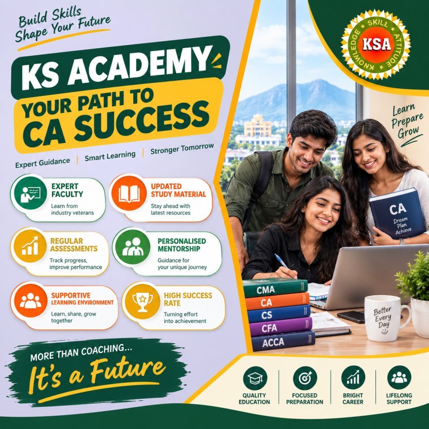 Justify Your Career Aspirations through Best CA Academy in Hyderabad