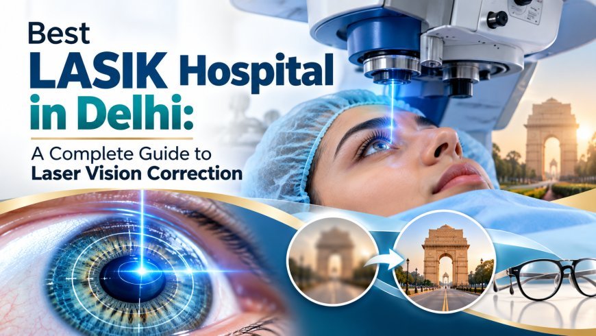 Best LASIK Hospital in Delhi: A Complete Guide to Laser Vision Correction